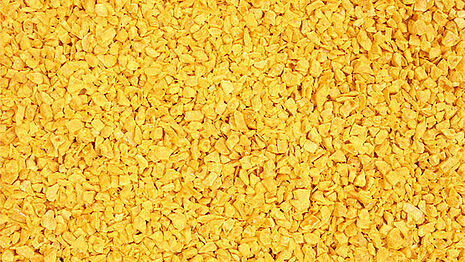 Yellow granulated powder