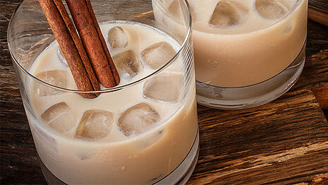 two liqueur-type drinks