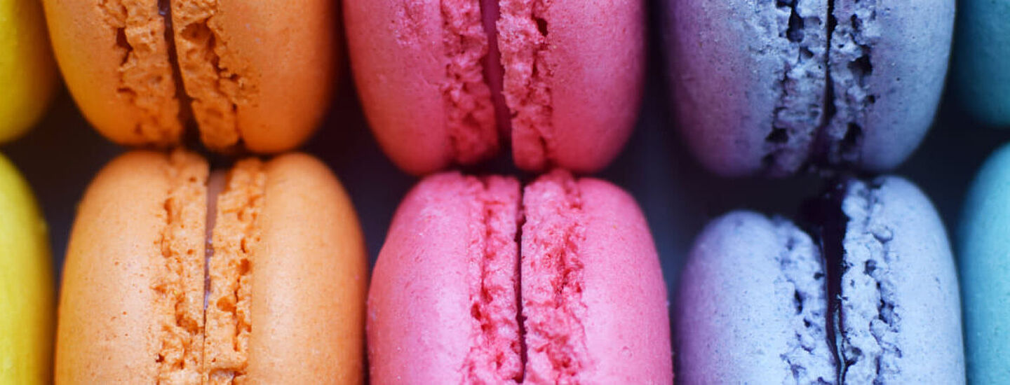 macarons coloridos