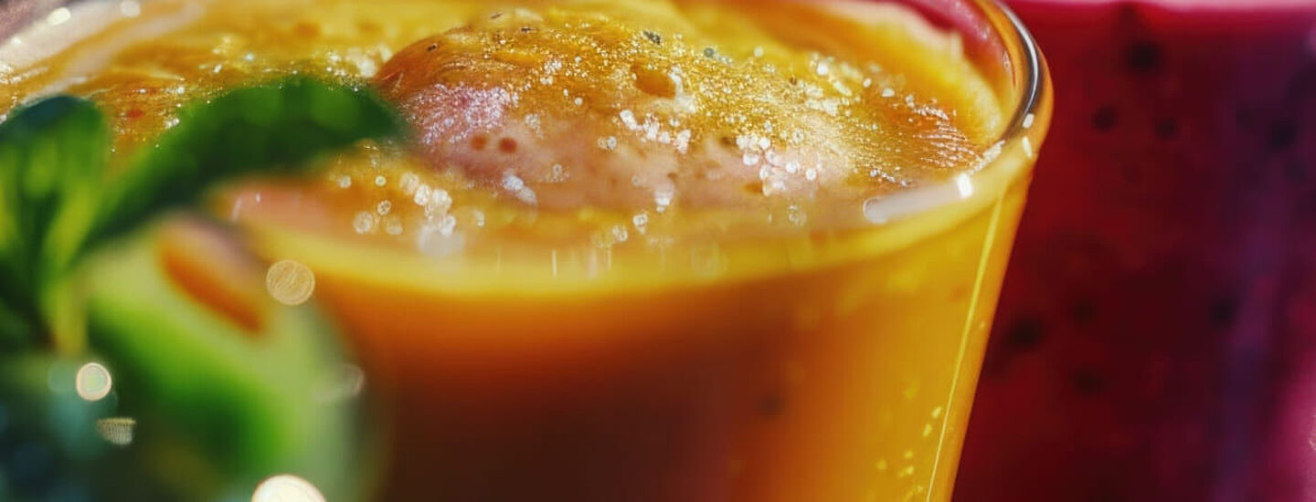  suco laranja e suco roxo