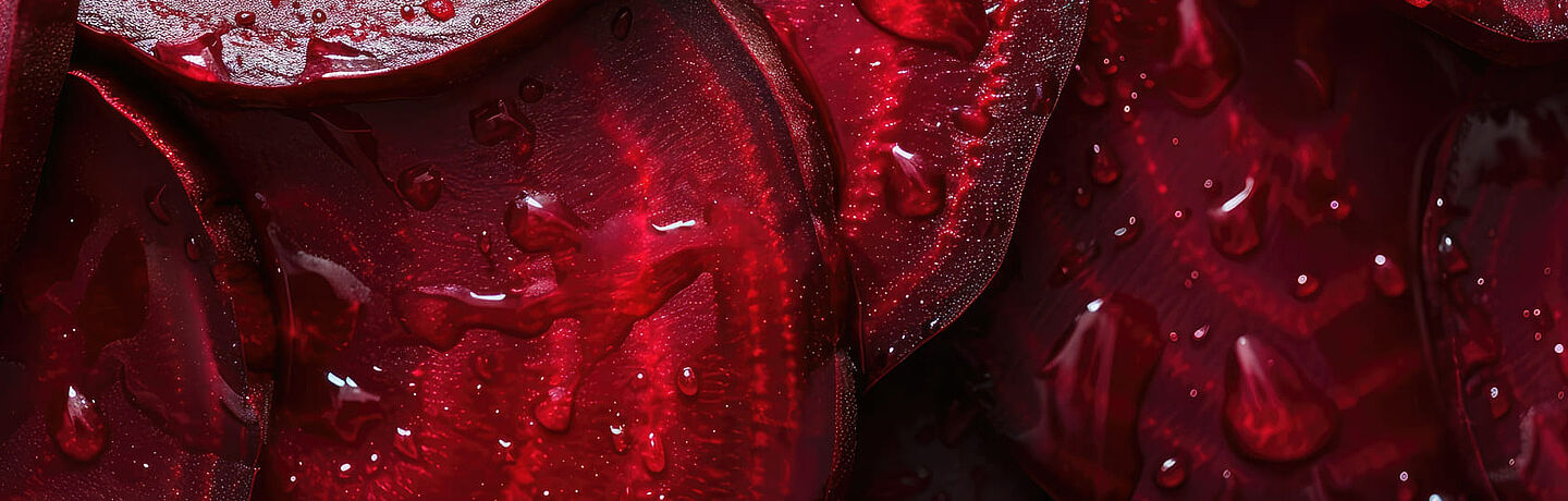 red wet beetroot 